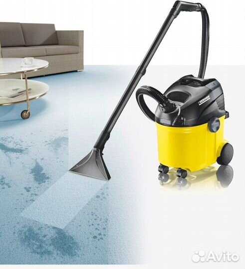 Чистка мебели моющим пылесосом karcher SE 6.100