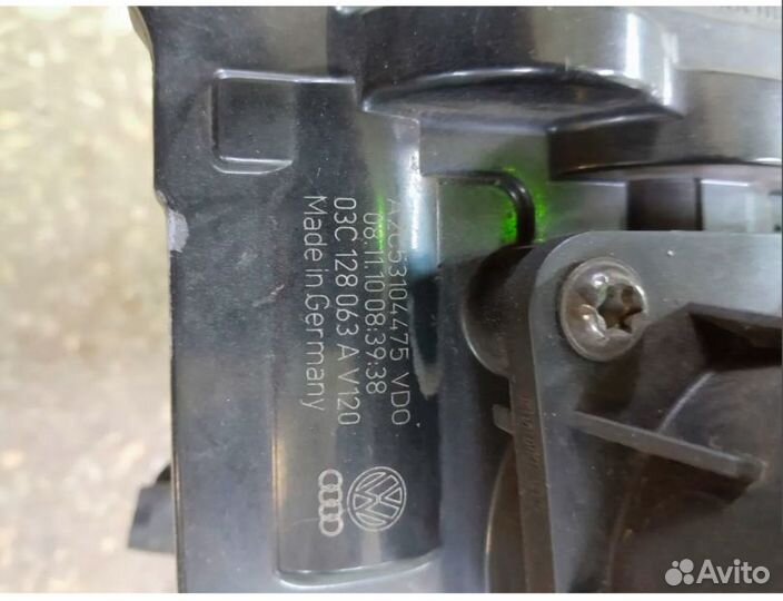 Заслонка воздушная CAV 1.4T VW Audi Skoda