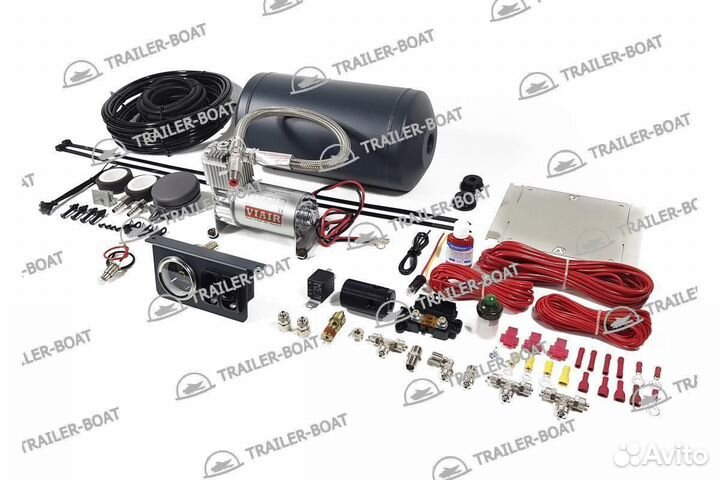 Пневмоподвеска с сист. управ. 2.120.PS Isuzu NQR 90, ELF 9.5 2005-2015, задняя ось, 52019