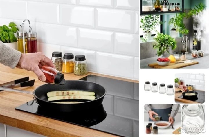 Набор баночек для специй Икея