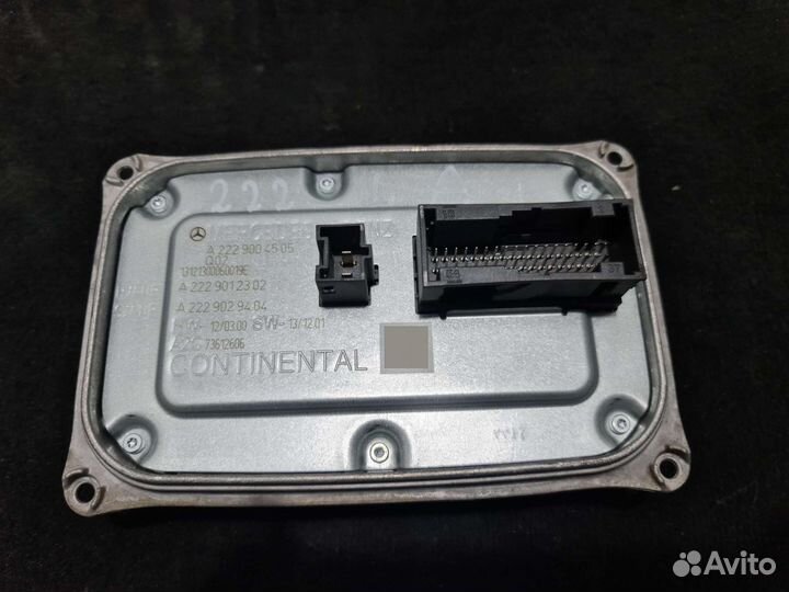 Блок управления фарой Mercedes W222