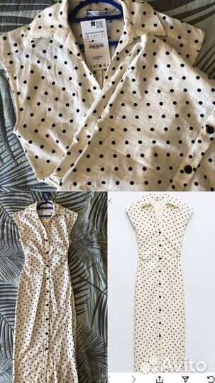 Платье летнее zara xs