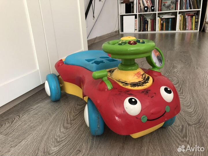 Машинка толокар-ходунки 2в1