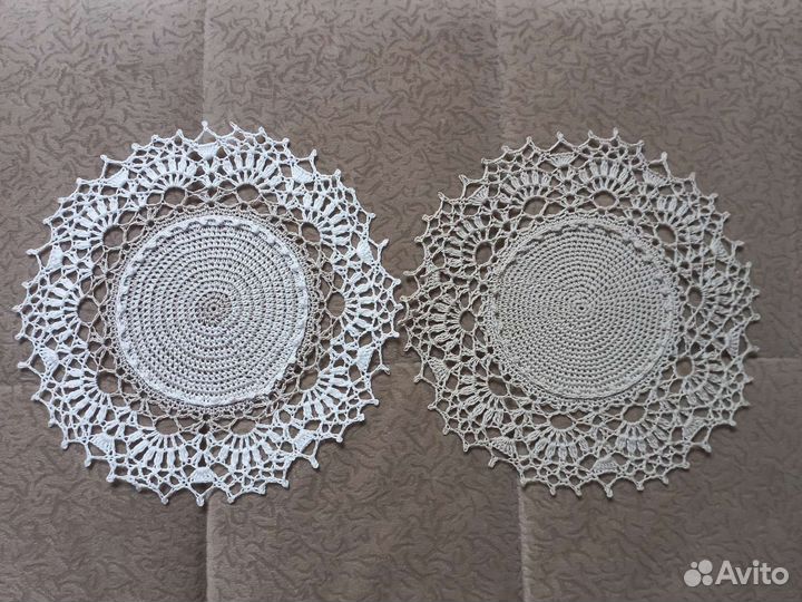 Салфетки вязаные крючком
