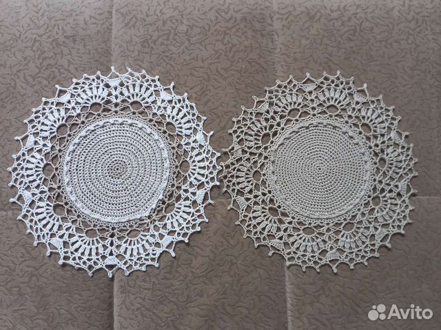 Салфетки вязаные крючком