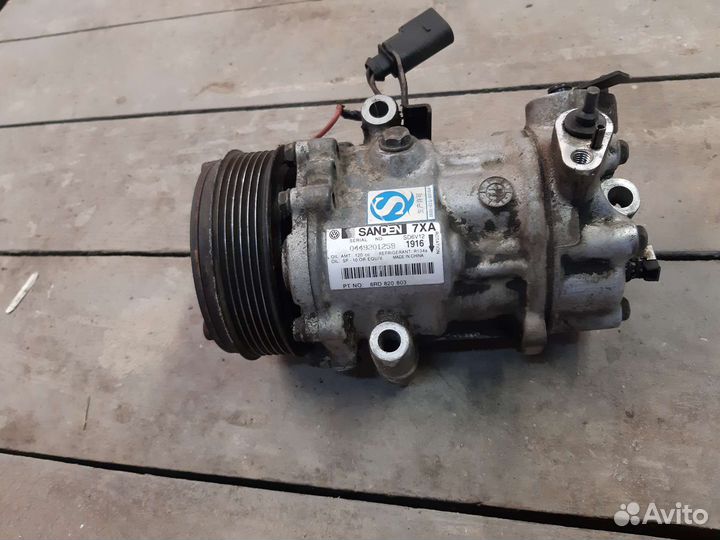 Компрессор кондиционера volkswagen polo 2012г