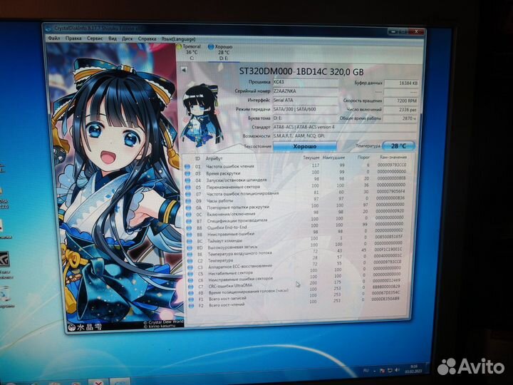 Жесткие диски и SSD SATA интерфейса