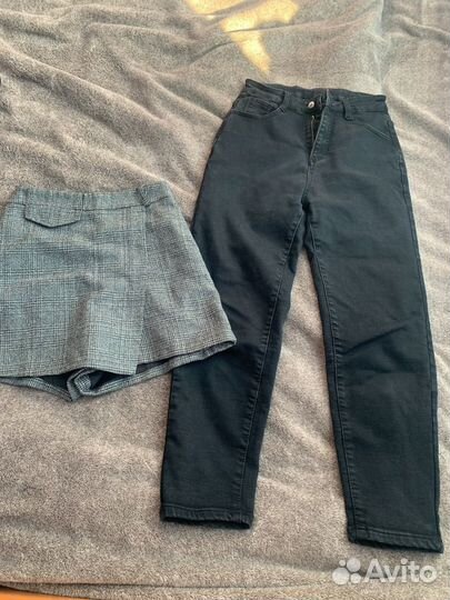 Продам джинсы,юбка-шорты