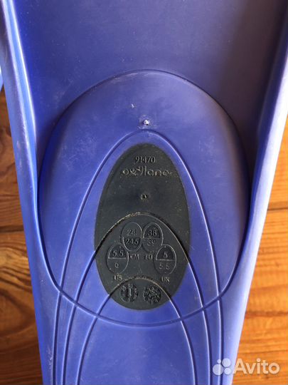 Ласты декатлон размер 38-39 EU