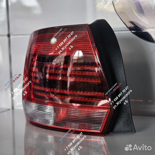 Задние фонари на volkswagen polo седан