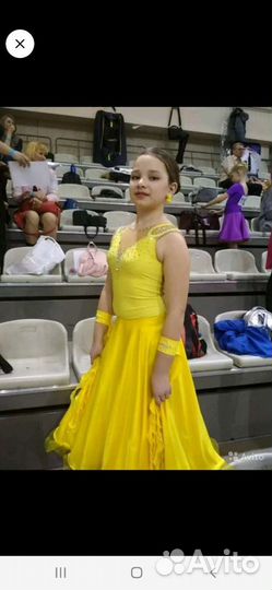 Платье для бальных танцев стандарт ю2