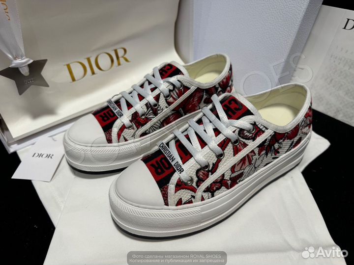 Кеды женские Christian Dior Walk'n' Dior platform