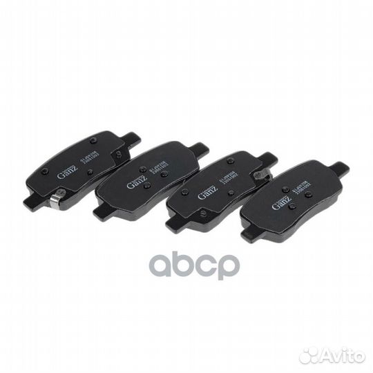 Колодки задние hyundai Santa Fe 20- ganz GIJ09208