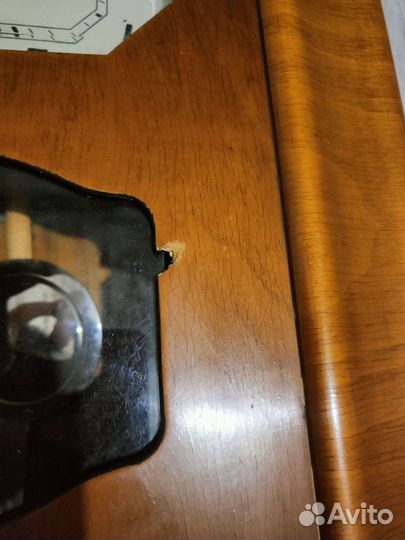 Часы настенные с боем янтарь СССР