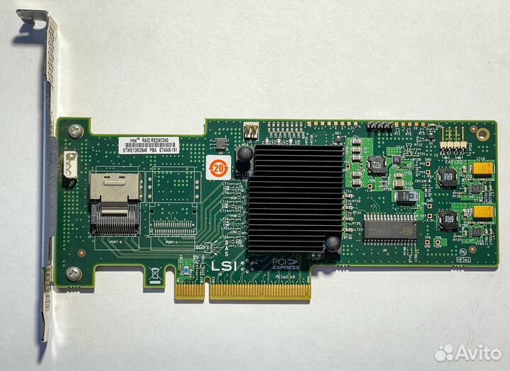 Intel Raid Controller RS2WC040 SAS/Sata