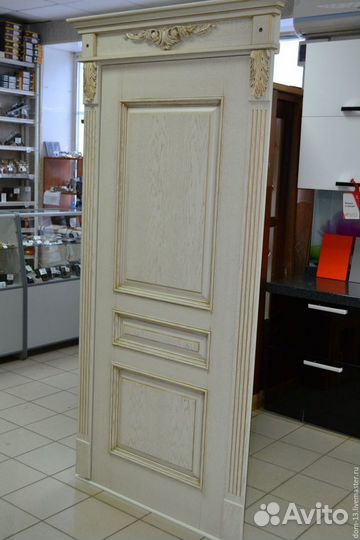 Двери и арки деревянные из массива дуба, ясеня