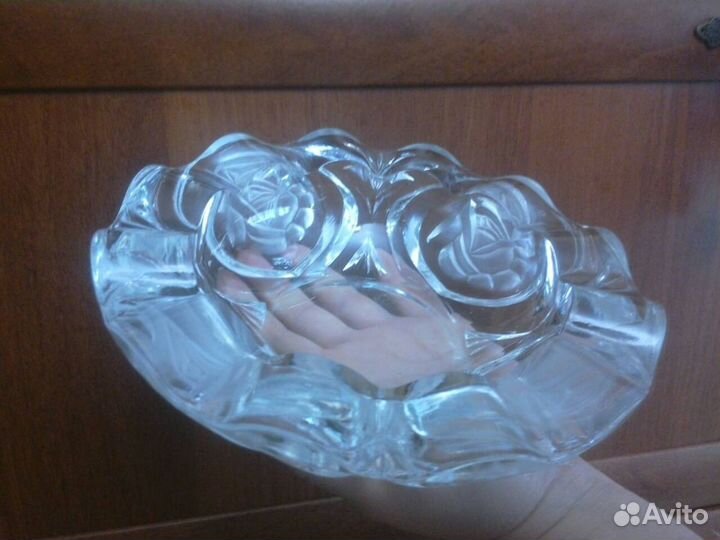 Хрустальная пепельница