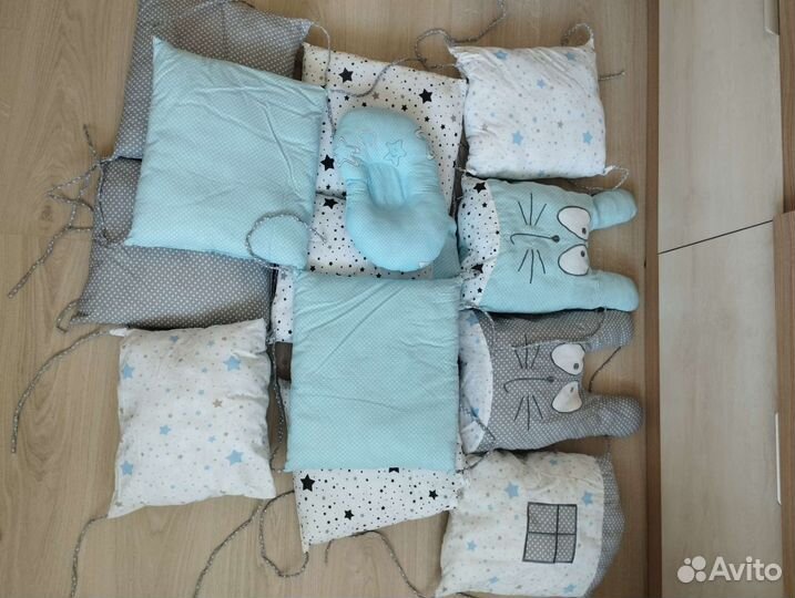 Бортики в детскую кроватку