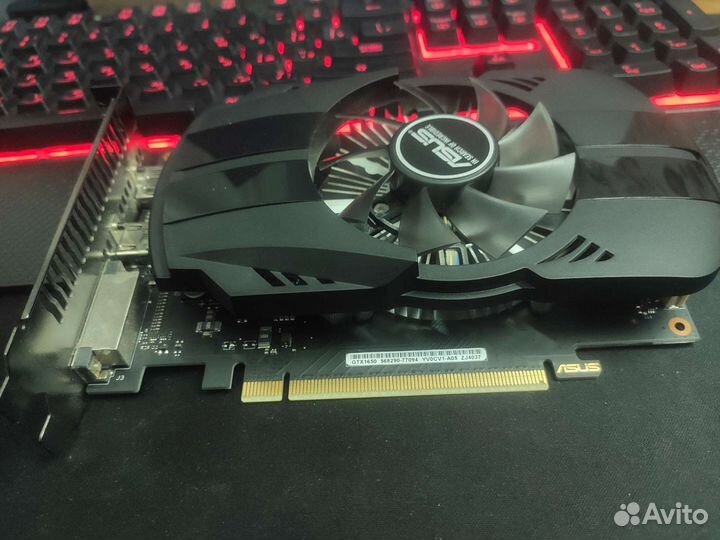 Видеокарта gtx 1650 4gb
