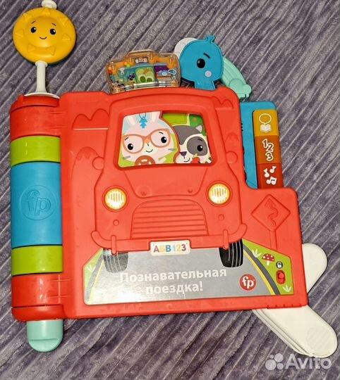 Позновательная книга фирмы Fisher price