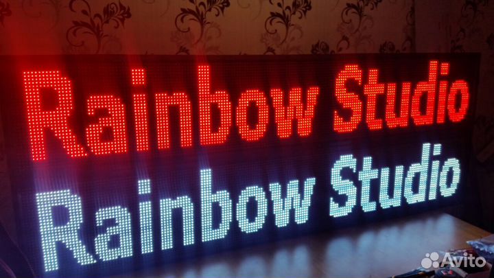 Бегущие строки, видеоэкраны