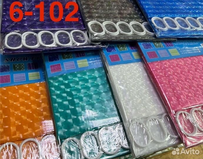 3D штора для ванной