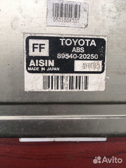 Блок управления abs Toyota Corona ST191