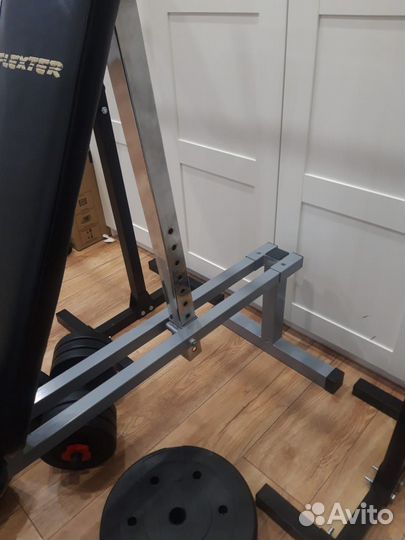 Скамья, стойки + 110кг