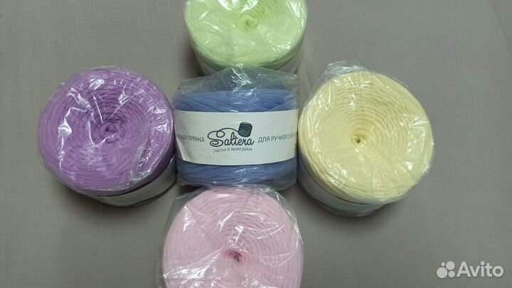 Пряжа(нитки) для вязания трикотажная Saltera, 100м