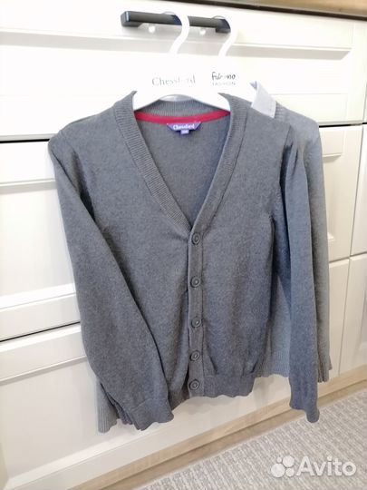 Джемпер обманка, кардиган, школьная форма