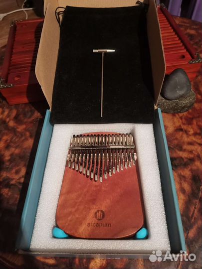 Калимба arcanum 17 нот музыкальный инструмент