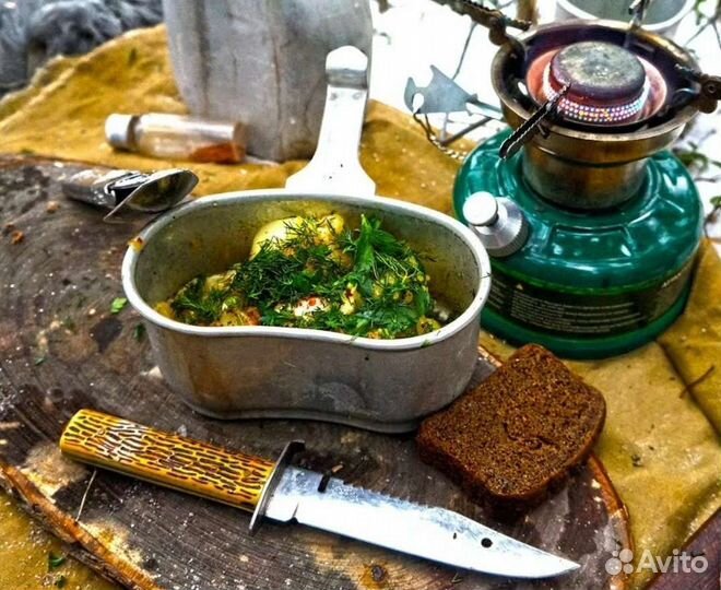 Набор десантника комбинированный с флягой в чехле