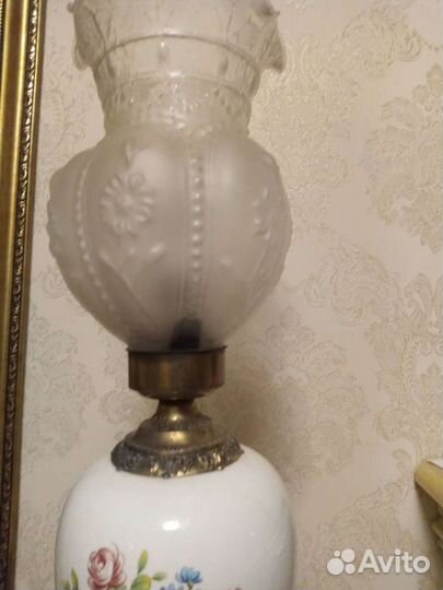 Лампа настольная антикварная.пр Франции