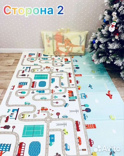 Детский двухсторонний коврик