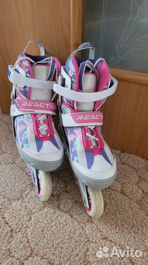 Ролики для девочки раздвижные