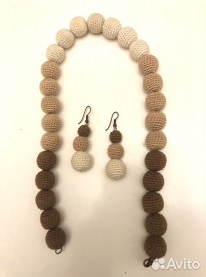 Бусы и серьги