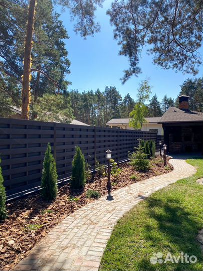 Заборная доска из дпк