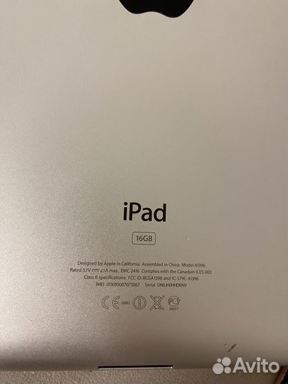 Планшет apple iPad
