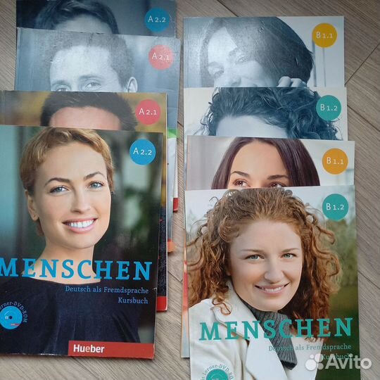 Учебник Menschen A 1,A 2,B1 и Arbeitsbuch A1,A2,B2