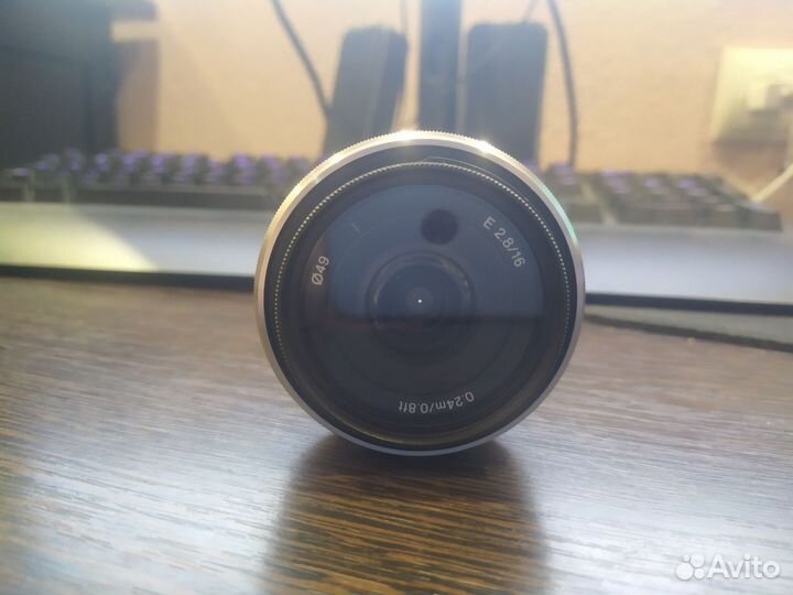 Объектив Sony 16mm f/2.8 E (SEL-16F28)