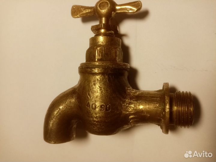 Кран водоразборный 1920 года. СССР. Антикварный