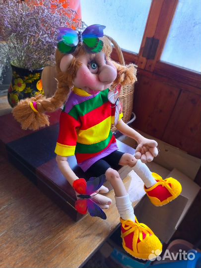 Интерьерная кукла ручной работы.Игрушка