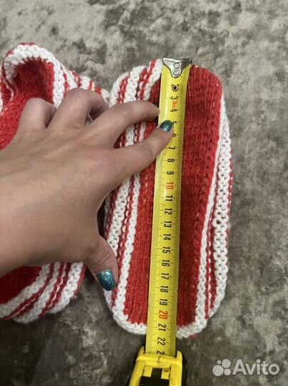Носки тапочки вязанные новые ручная работа
