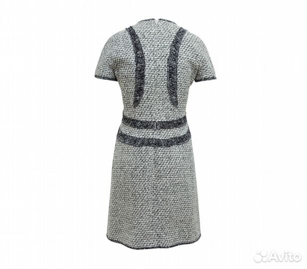 Chanel, оригинал, шикарное платье букле