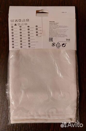 Скатерть и салфетки IKEA asfrid