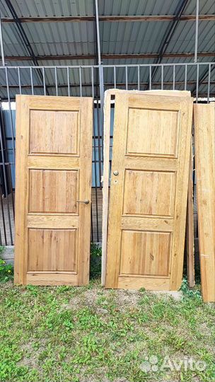 Двери из массива бу