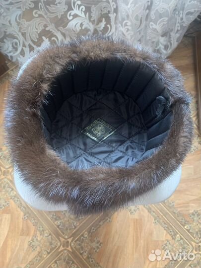 Шапка норковая