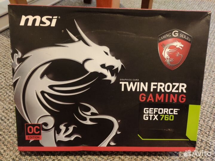 Видеокарта gtx 760 4 gb