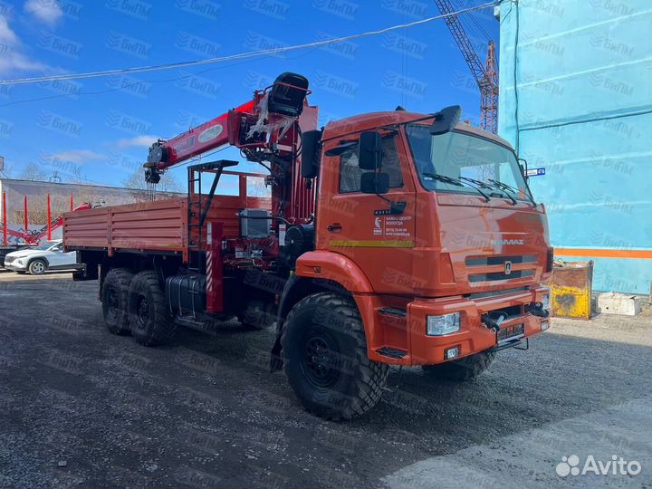 КамАЗ 43118 с КМУ, 2023