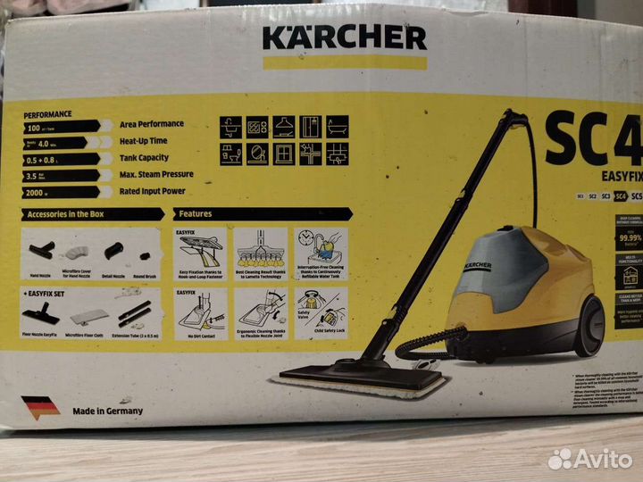 Парогенератор Karcher sc 4 EasyFix
